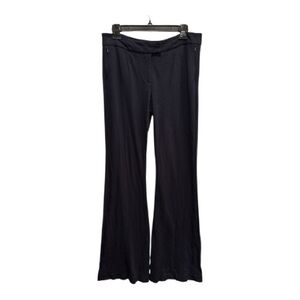 W by Worth Classic Navy Blue Flare Pants. Size 8.